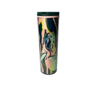 Starbucks 2024 Dichroic Mermaid Plastic Tumbler, 16 oz
